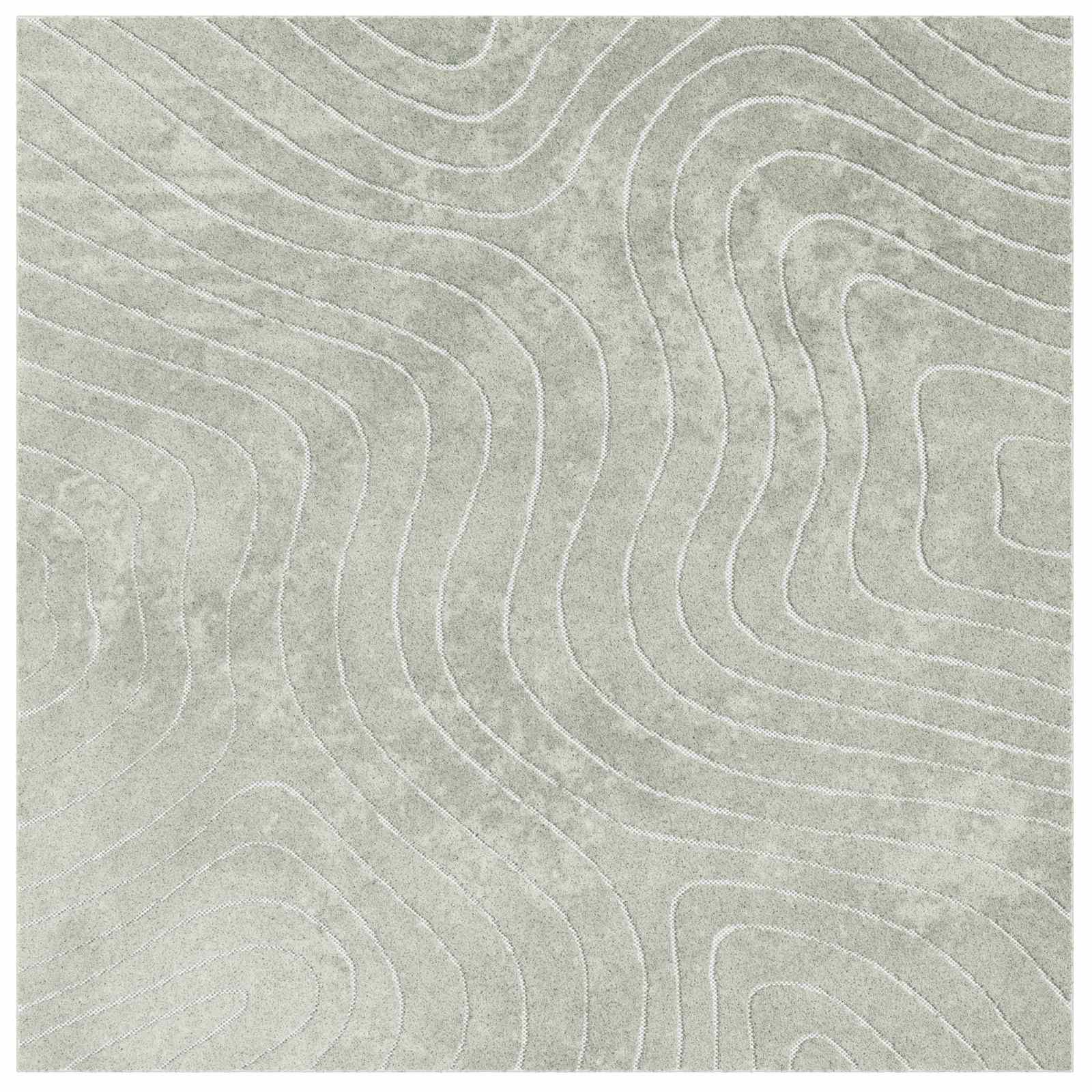 Vidaxl Indoor And Outdoor Rug Palmeras Green 200 X 200 Cm Polyester