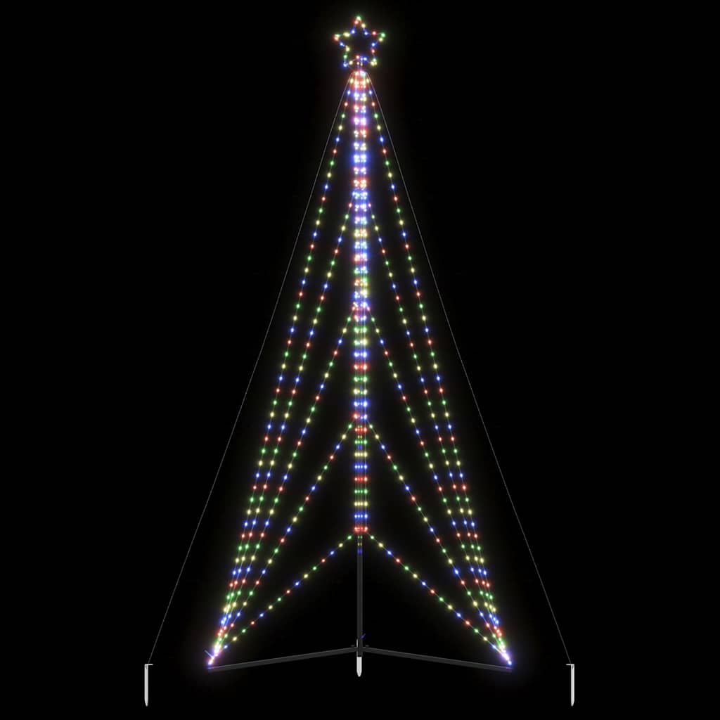Led Weihnachtsbaum 615 Leds Mehrfarbig 404,5 Cm Vidaxl