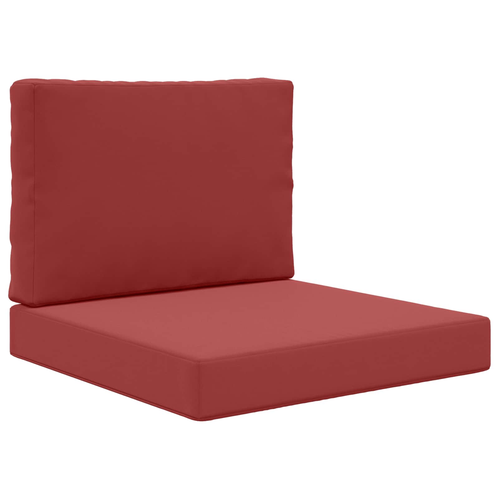 Sofakissen Für Draußen Polyester Weinrot 60 X 60 Cm Vidaxl