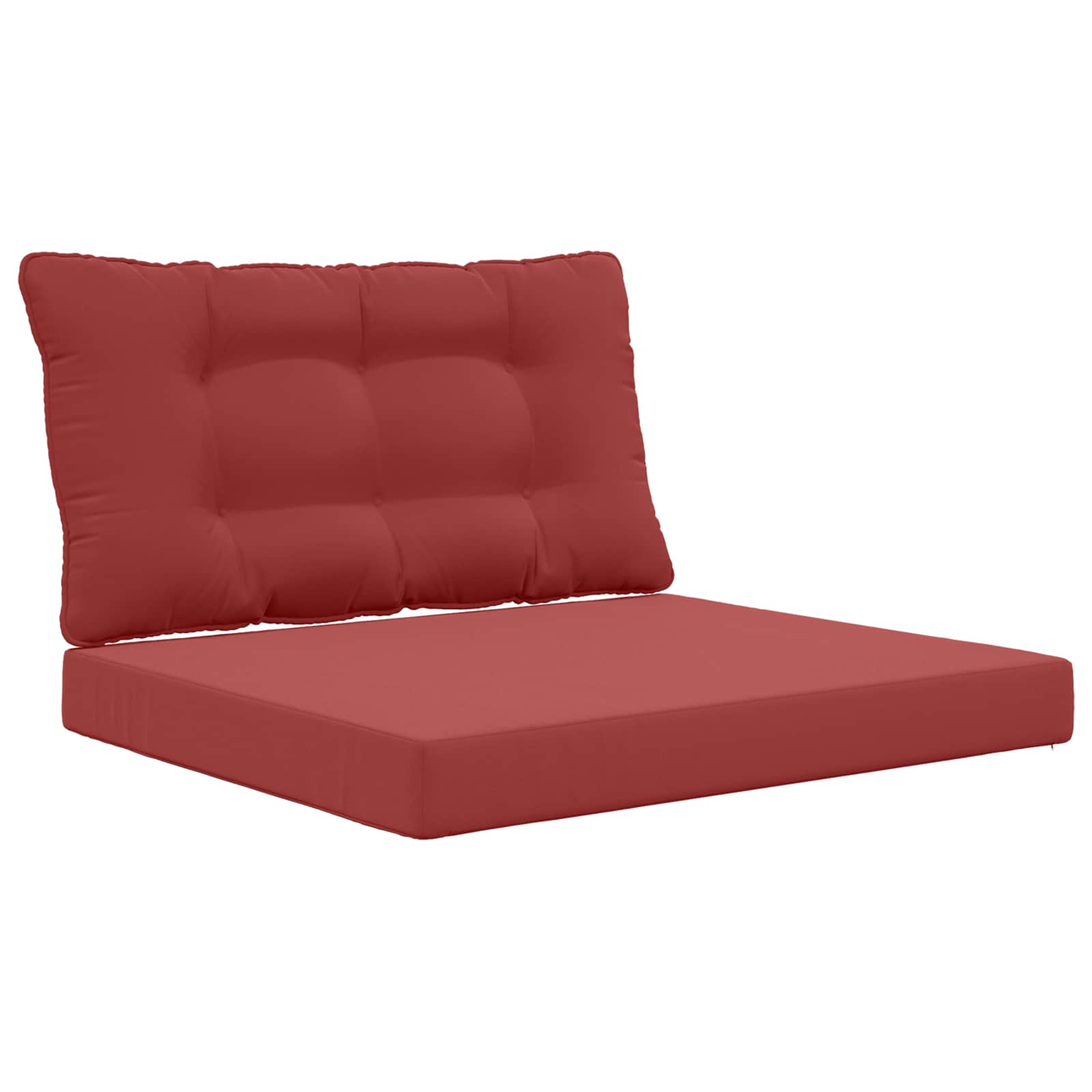Vidaxl Outdoor Sofa Cushion Polyester Wine Red 80 X 68.5 Cm