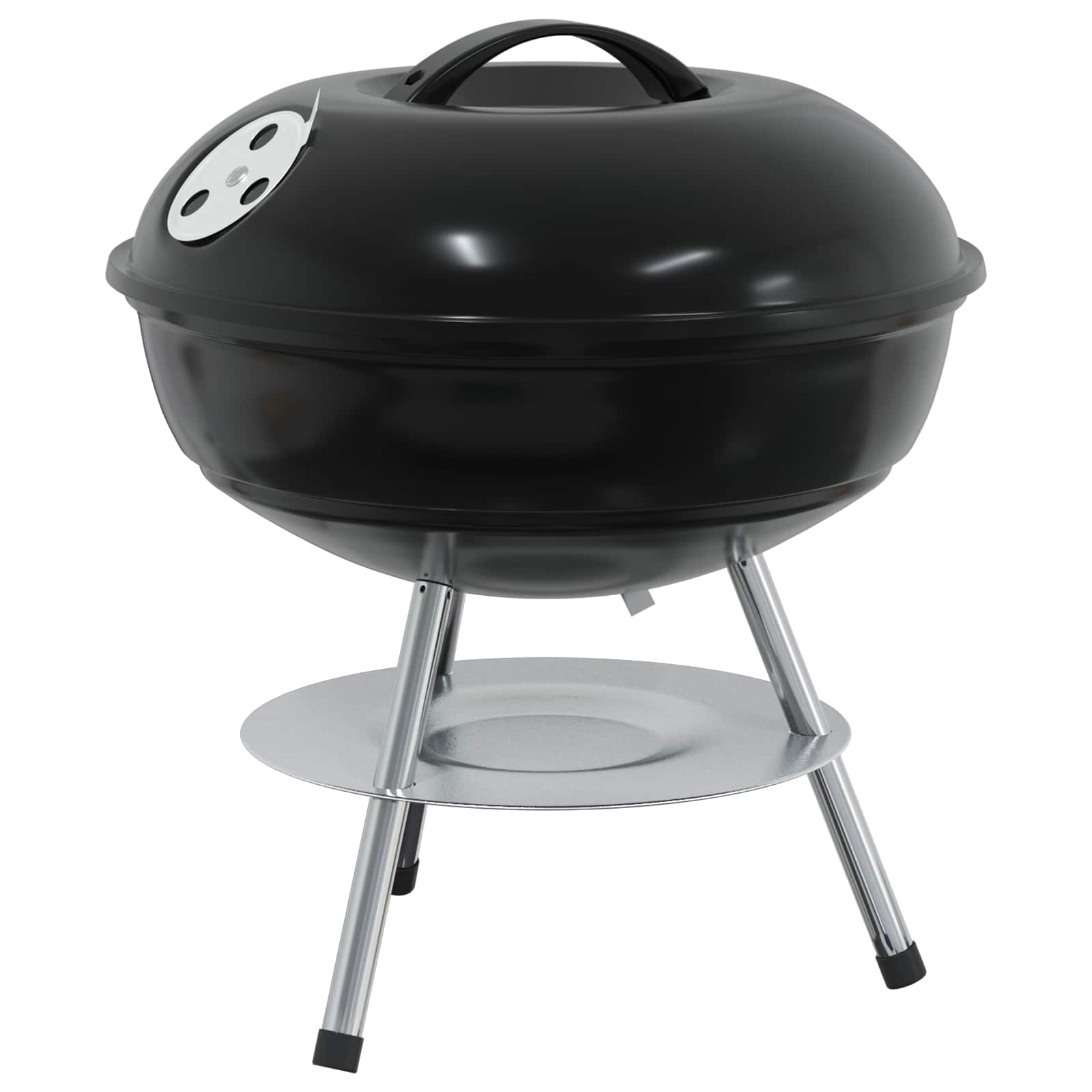 Vidaxl Charcoal Grill 36.5 X 36.5 X 40 Cm Black