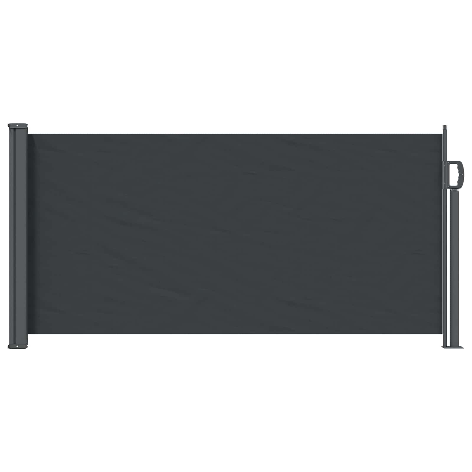 Ausziehbares Seitenmarkise 300 X 100 Cm Polyester Rechteckig Vidaxl