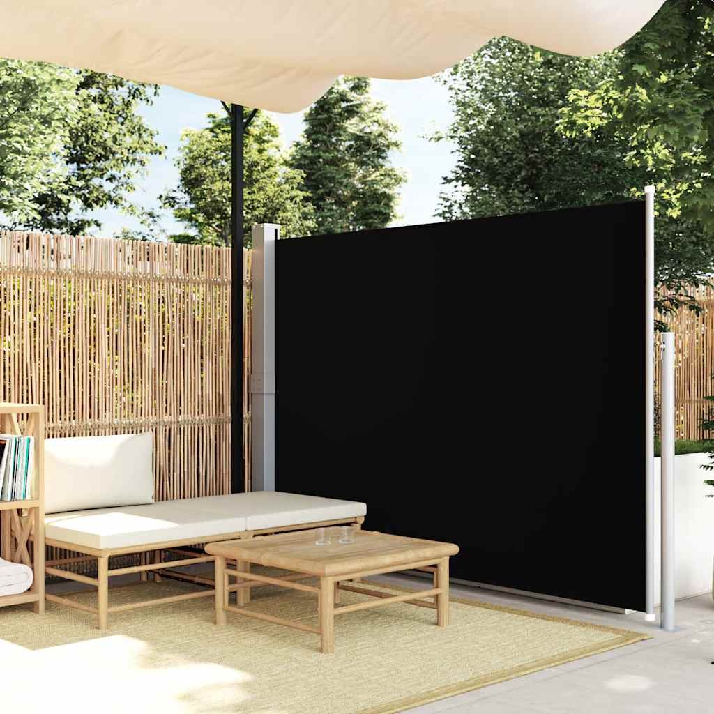 Ausziehbare Seitenmarkise 170×300 Cm Schwarz Vidaxl