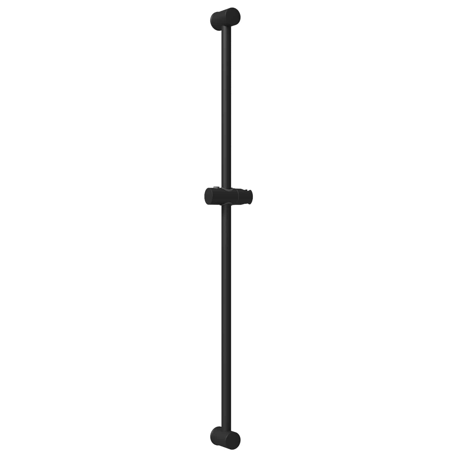Duschkopfhalter Schwarz 100 Cm Edelstahl Vidaxl