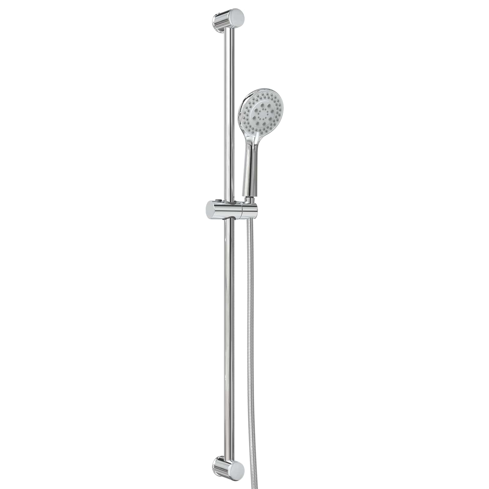 Vidaxl Shower System Set Chrome 100 Cm Stainless Steel