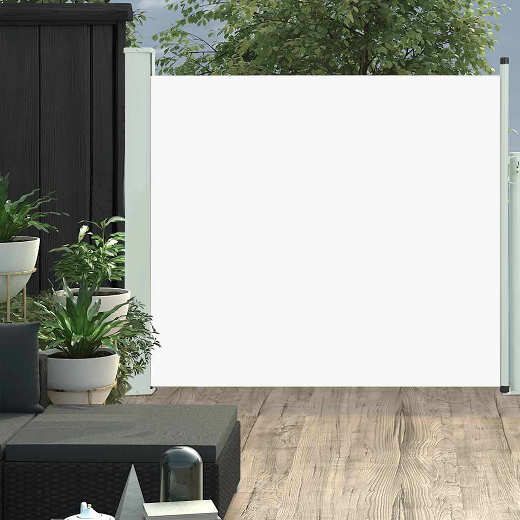 Ausziehbare Seitenmarkise 100x300 Cm Creme Vidaxl