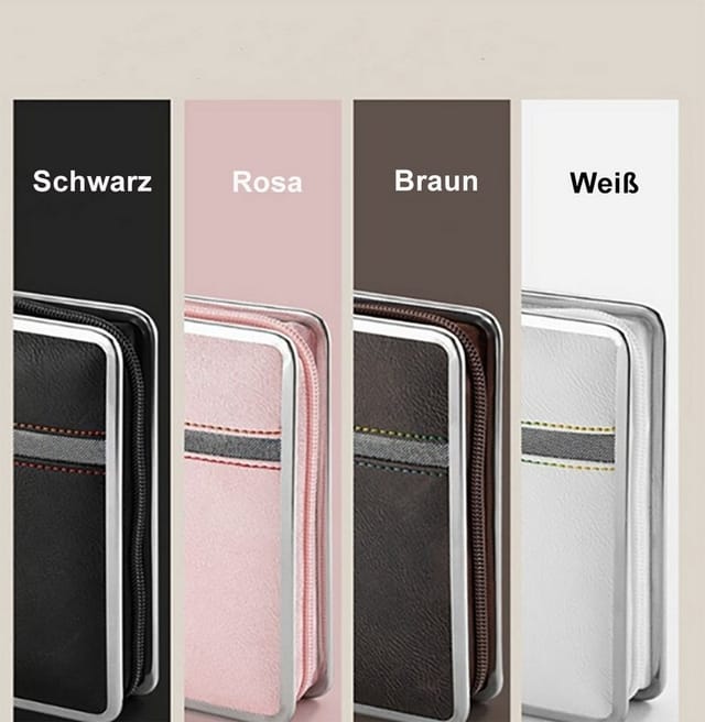 TPFBeauty Maniküre-Pediküre-Set Nagel Set mit Aufbewahrungs-Etui, 21-tlg., Nagelschere, Nagelknipser, Pinzette uvm., Edelstahl Maniküre Set Pediküre Set - Weiß