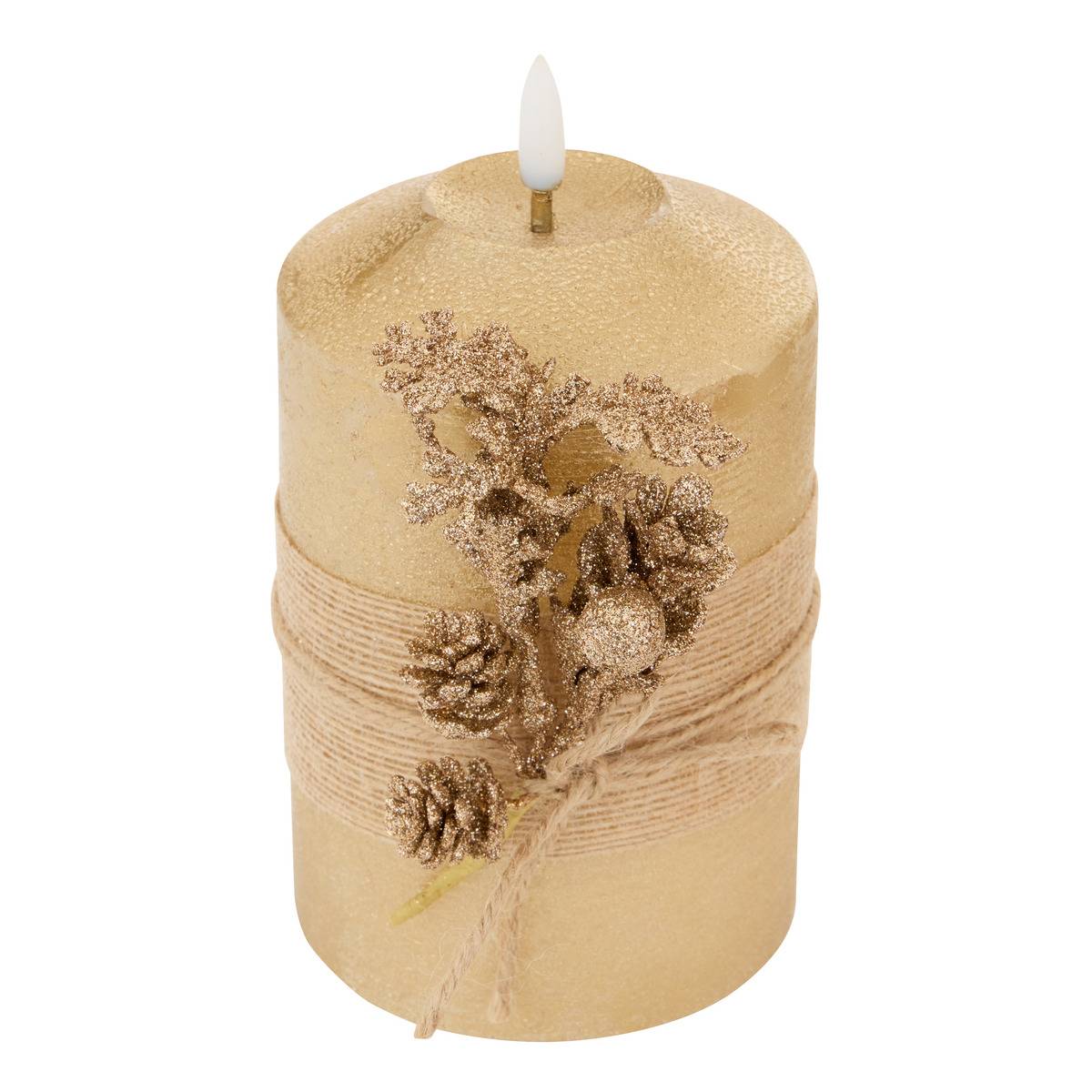Bge Led Lupa H15cm Dore - Feeric Lights & Christmas
