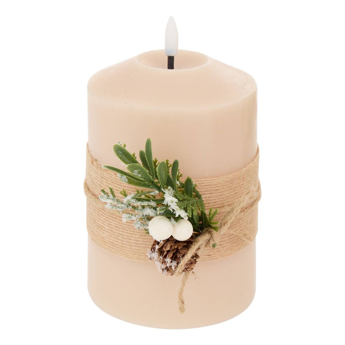 Bge Led Lupa H15cm Beige - Feeric Lights & Christmas