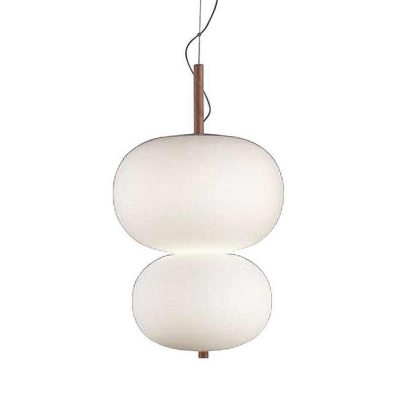 [neuwertig] B-ware Leds-c4 Ilargi Hängelampe Pendelleuchte Deckenlampe H67cm Helle Esche