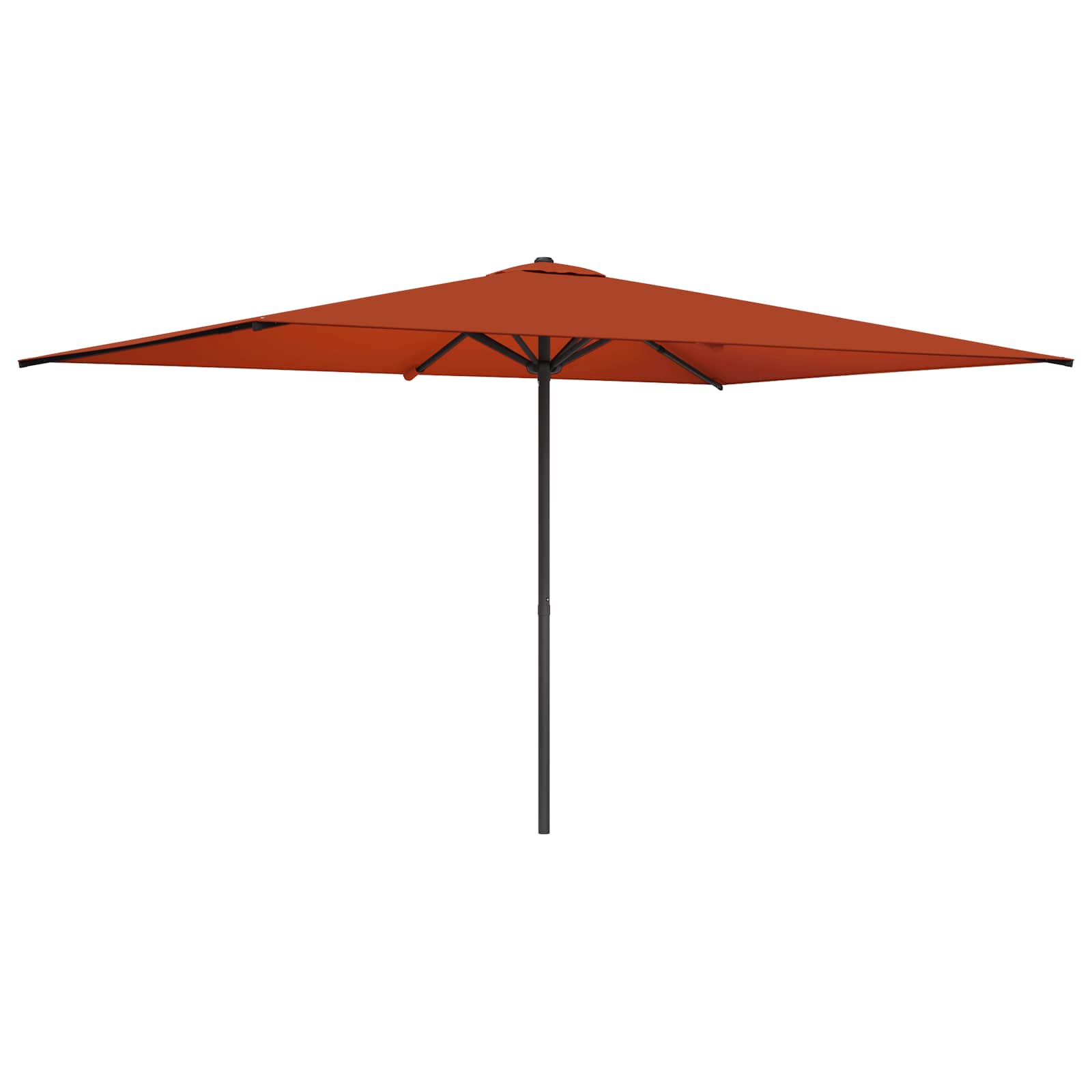 Vidaxl Garden Parasol Rectangular 2 X 3 M Polyester Terracotta