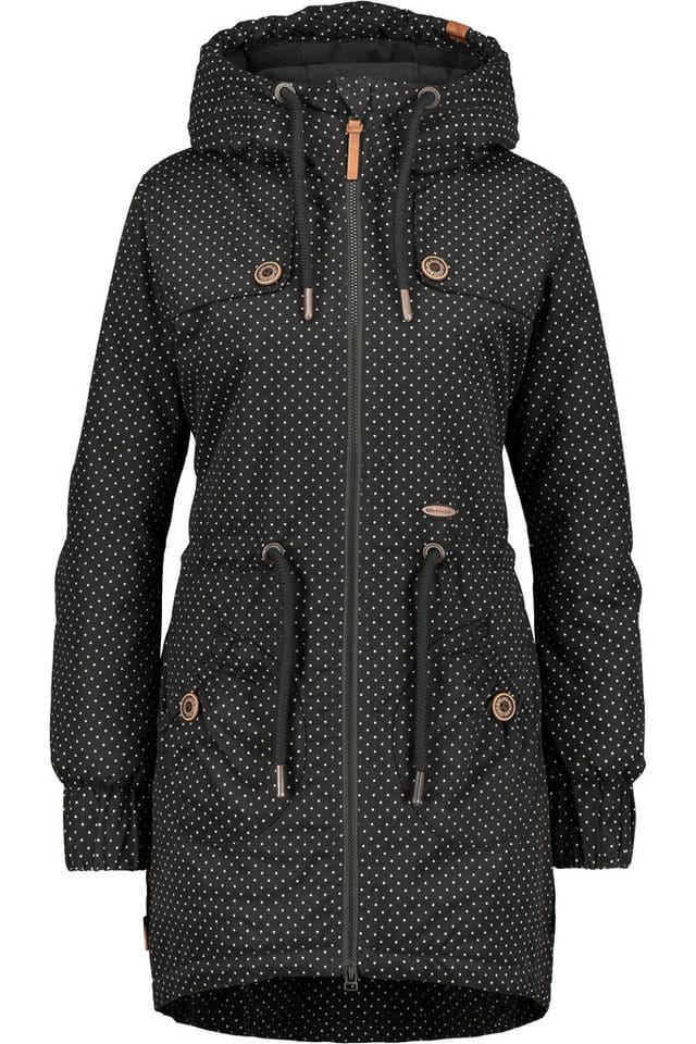 Alife & Kickin Softshellparka CHARLOTTEAK COAT CS modischer Allover-Print