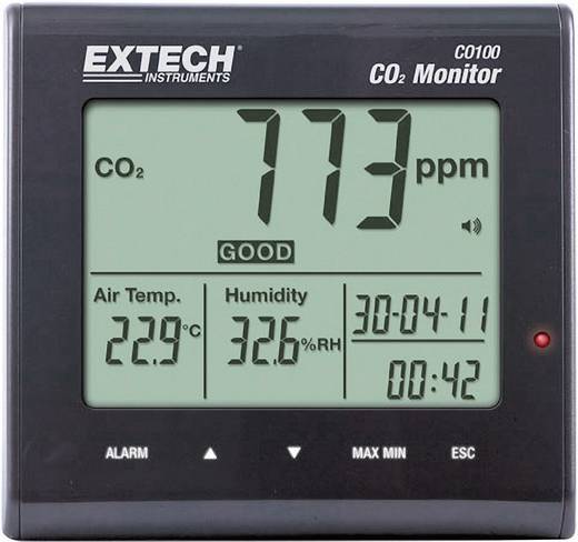[gebraucht] B-ware Extech Co100 Luftqualität Kohlendioxid Messgerät Gasmessgerät Siehe Foto