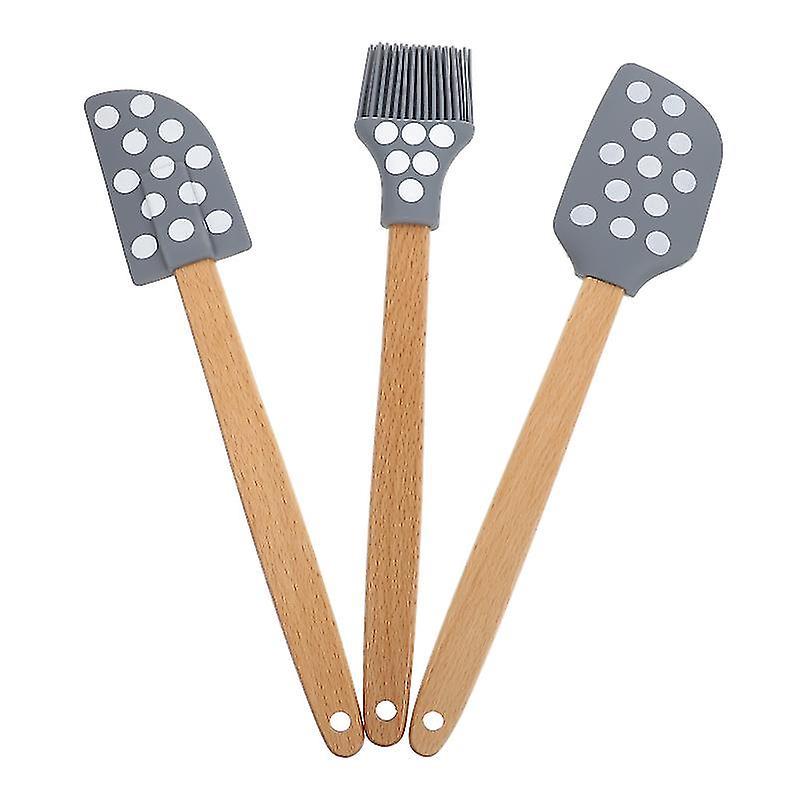 3-teiliges Set Aus Backpinsel Und Spatel
