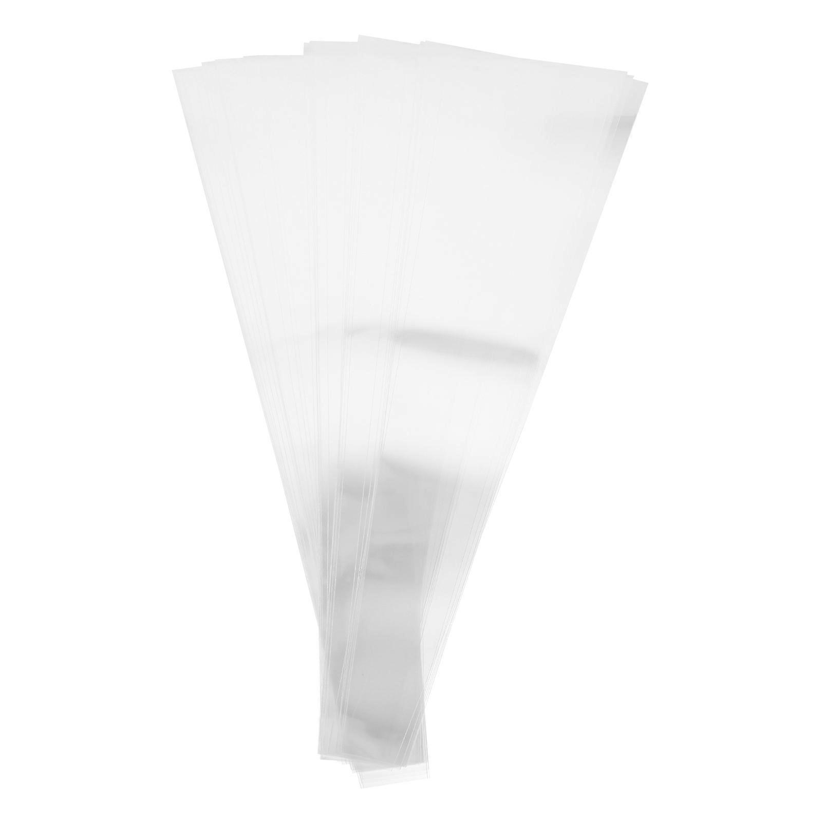 50 Stück Transparente Zellophanfolie Für Blumensträuße-45x12x0.01cm-transparent