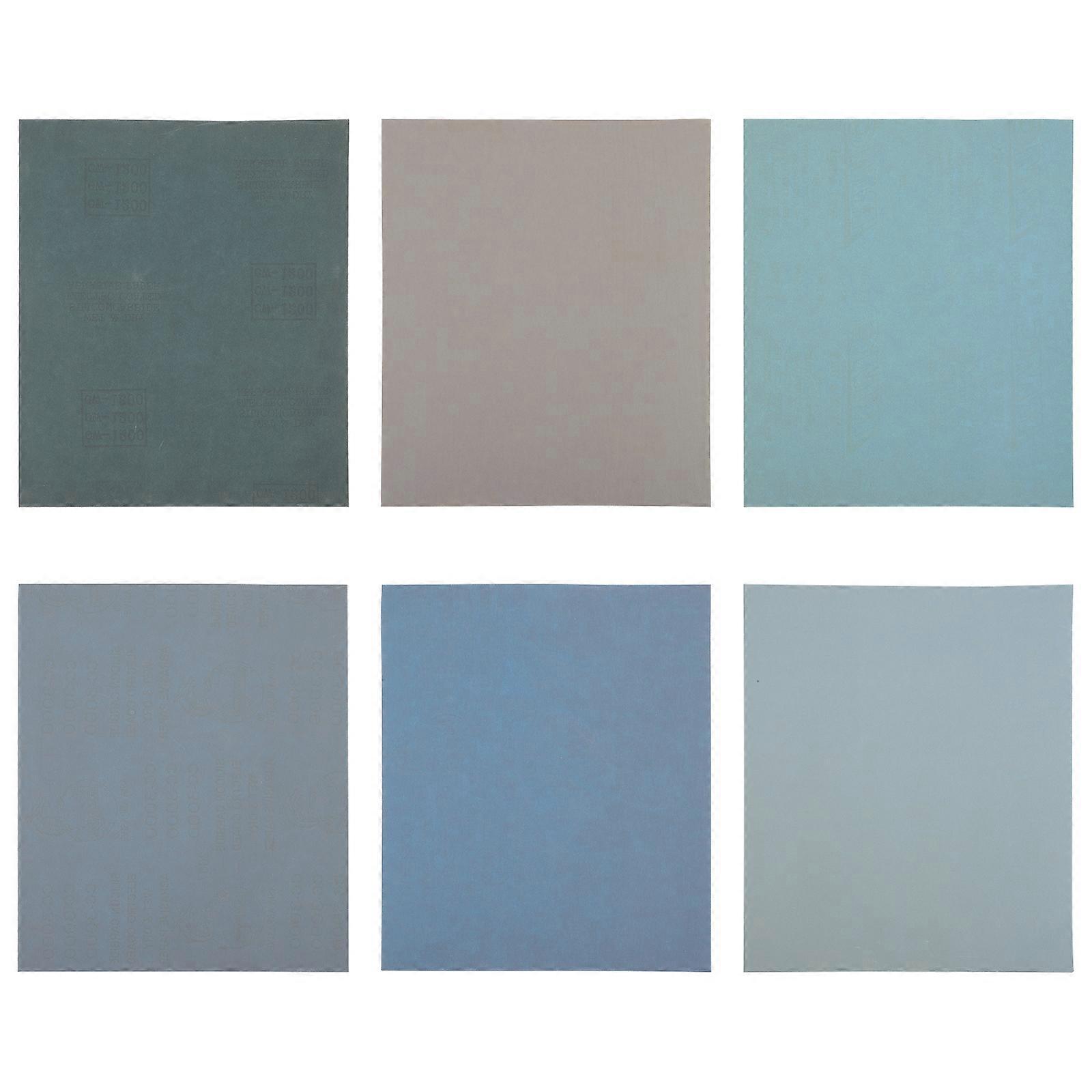 Blatt Nass-trocken-schleifpapier, Wasserfest, Polierpapier (körnung 1200/1500/2000/2500/3000/4000)-28x22.8cm