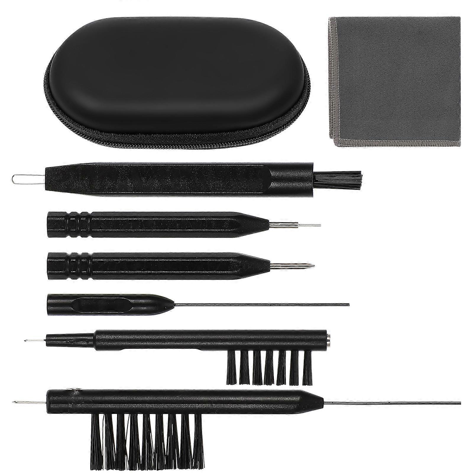 Ultechnovo 1 Set Hörgeräte-reinigungsstäbe Und -bürsten Praktisches Hörgeräte-reinigungsset Reinigungsbürsten Für Hörverstärker