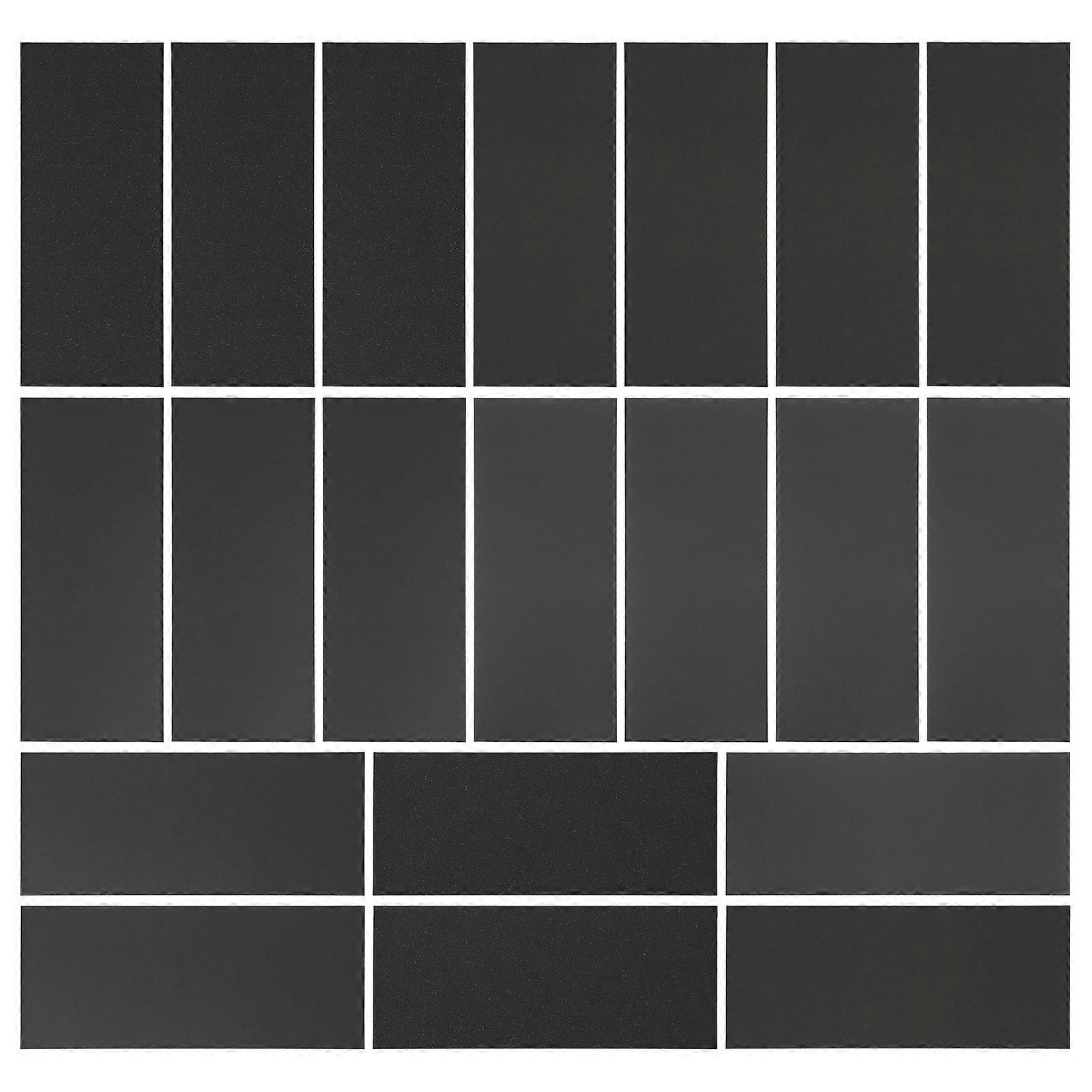 20 Blatt Schleifpapier, Nass- Oder Trockenschleifpapier-set, Sortiment An Schleifpapieren-23x9.5x0.1cm-black