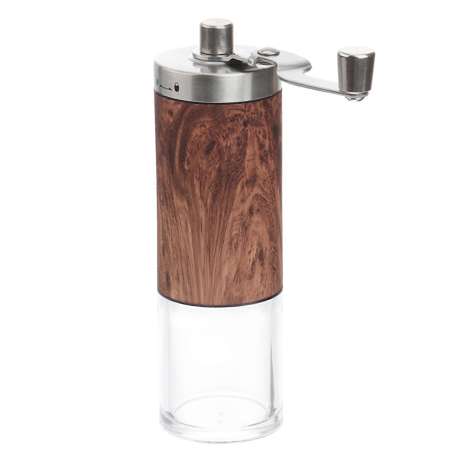 Stück Manuelle Kaffeebohnen-handmühle, Kaffeebohnen-mahlmaschine, Getreidemühle-18x5.2cm-silver