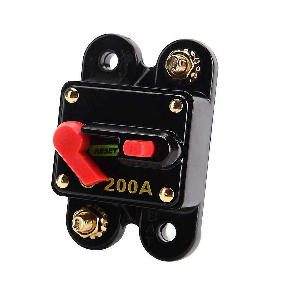 Wasserdichter 200-ampere-leistungsschalter Mit Manueller Rückstellung, 12 V, Für Auto, Suv, Boot