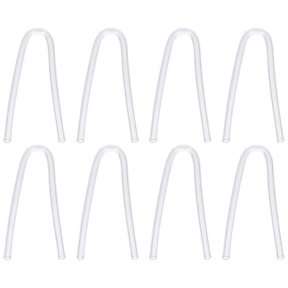 Stück Pvc-schläuche Für Hörgerätemaschinen, Trommelfell-schlauchformteile, Hörschläuche-5.7x2.5x0.3cm