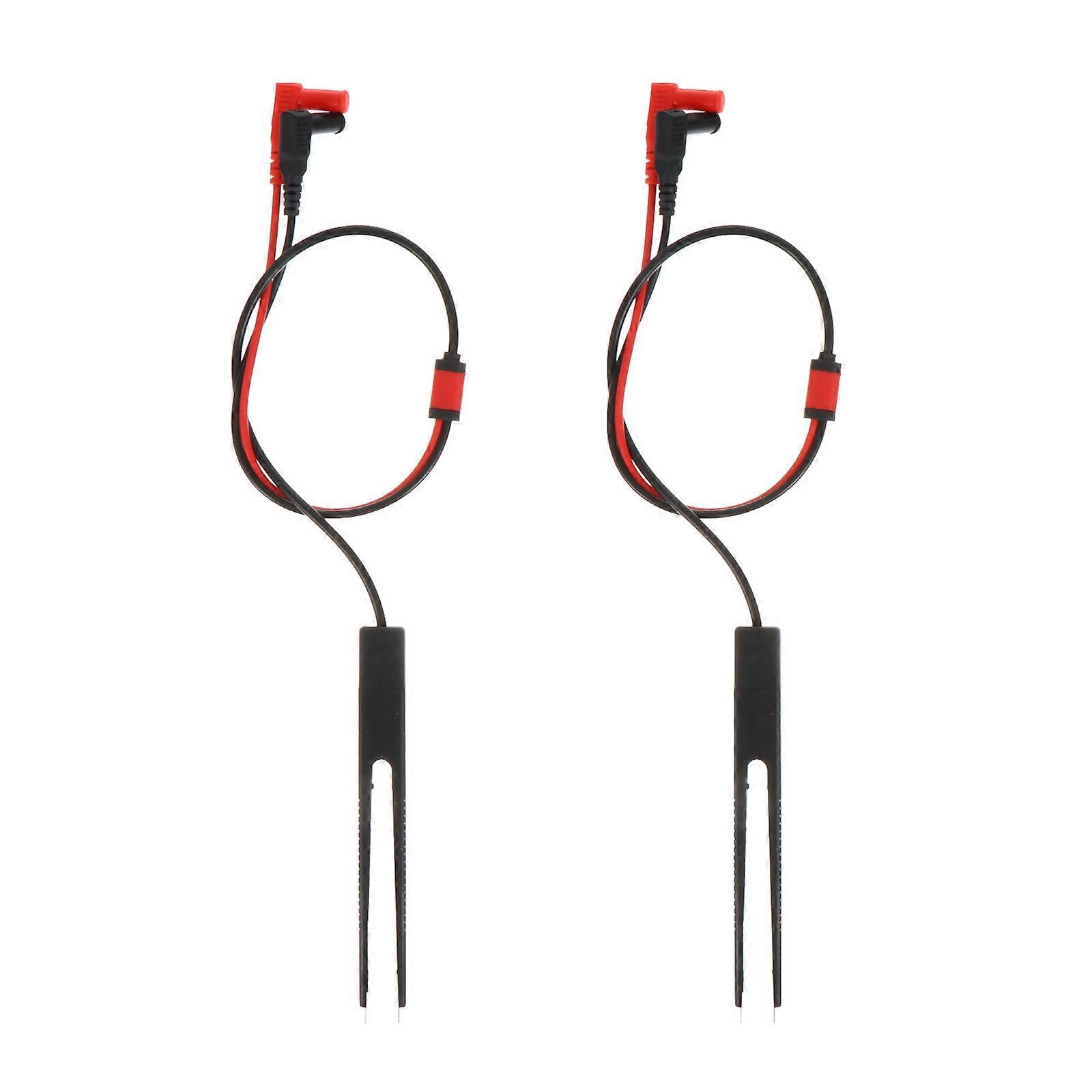 2 Sets Elektronische Multimeter-prüfspitzen Praktische Multimeter-prüfspitzen Drahtstift-15x1.8cm