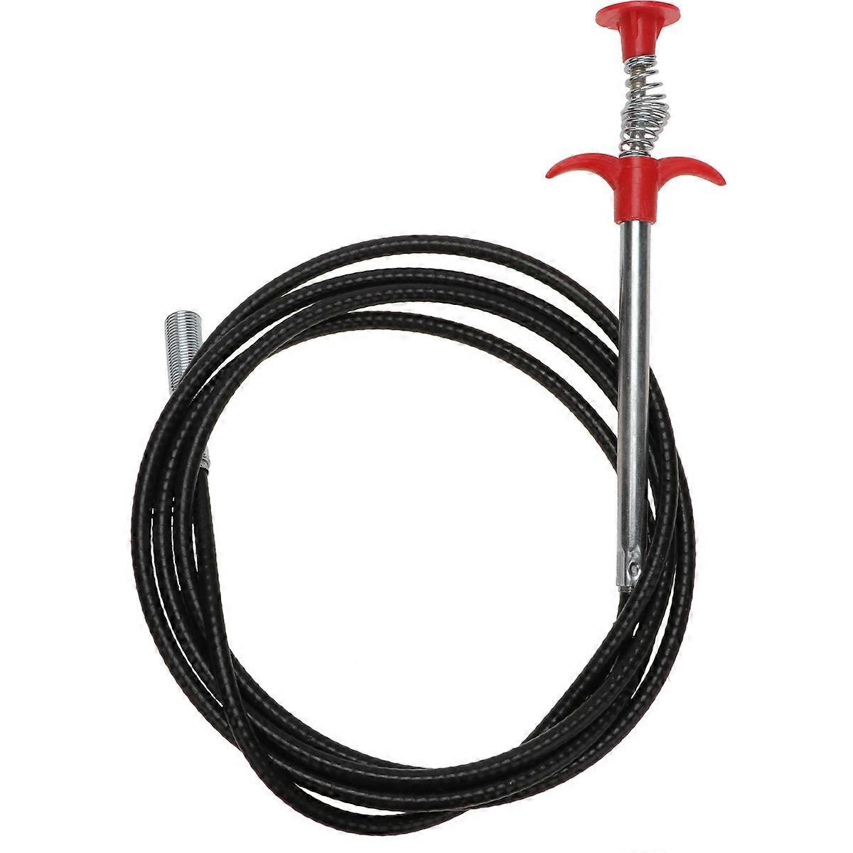 Abflussreiniger, Multifunktionales, Biegsames Abflussrohr-ausbaggerungswerkzeug-250x1cm-black
