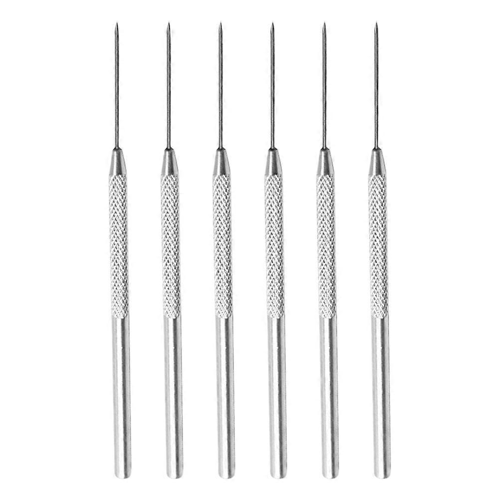 6-teiliges Set Tonnadeln Zum Töpfern, Modellieren, Schnitzen, Stanzen, Bildhauerwerkzeug-15.5x0.6cm