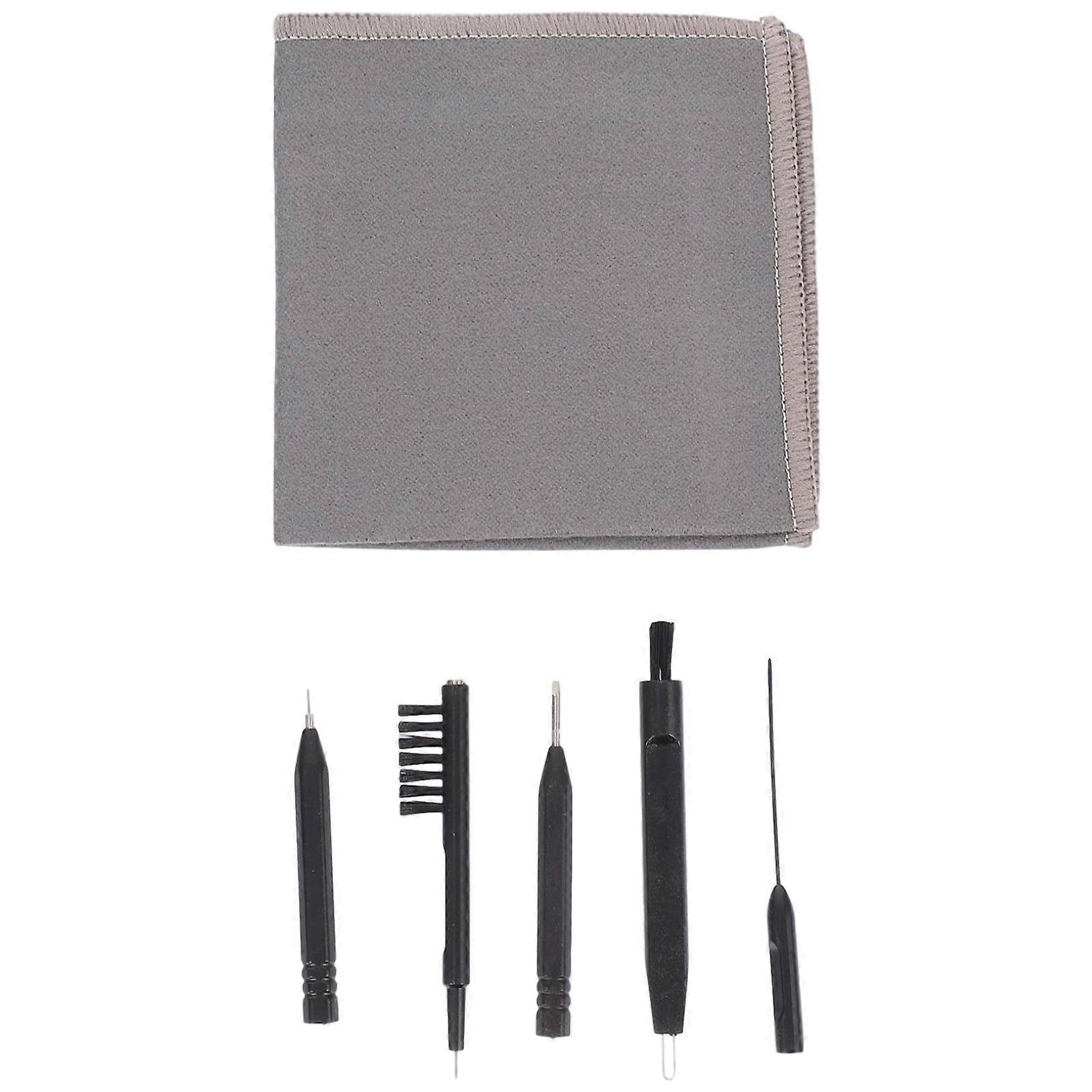 6-teiliges Headset-zubehörset: Hörgeräte-reinigungsset, Ohrstöpsel-reinigungsset, Reinigungsbürste-8.5x8x0.5cm