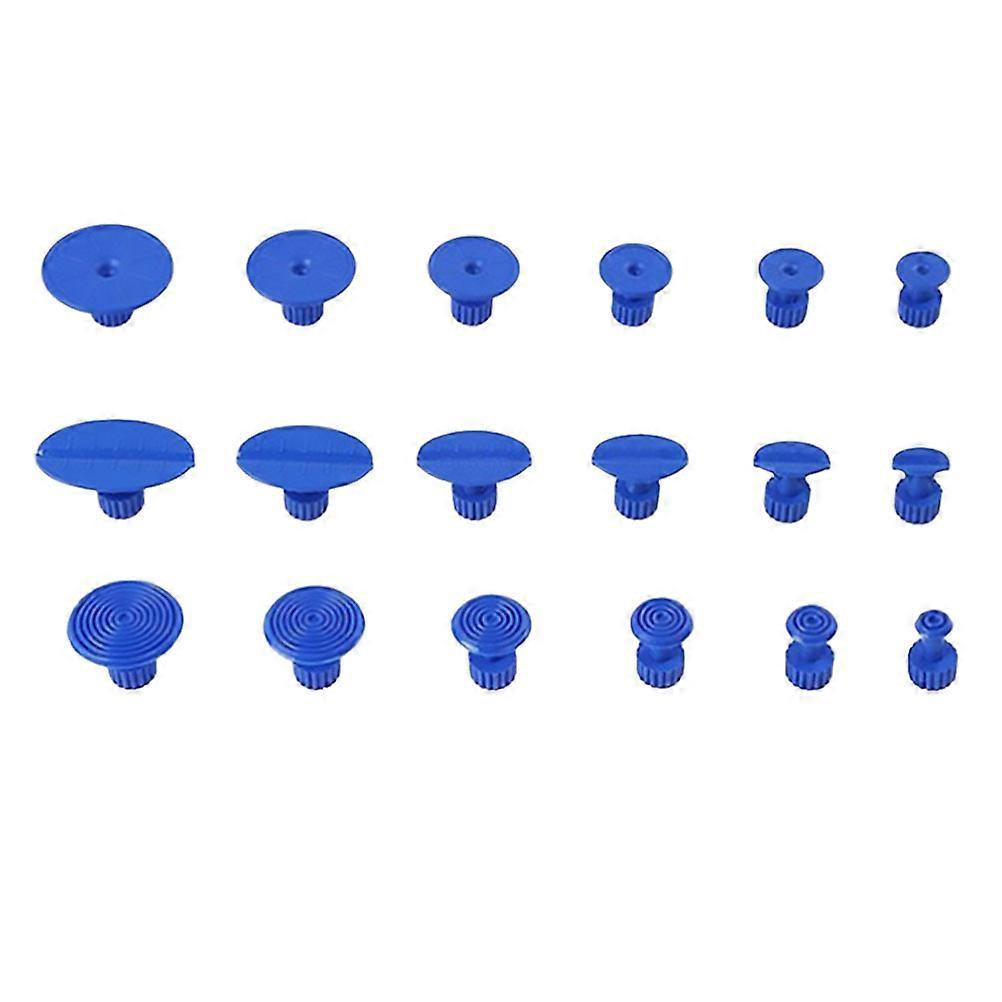 18-teiliges Set Mit Distanzstücken Für Autos, Dellenentferner, Dellenentfernungsset, Lackschadenfreies Dellenreparaturset-442.5cm-blue