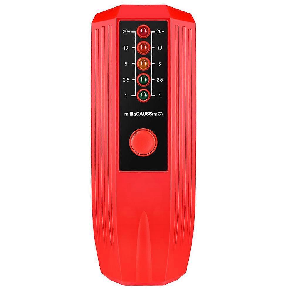 Strahlungsdetektor, Elektromagnetischer Strahlungsdetektor, 5-led-gaußmeter-15x5cm-black