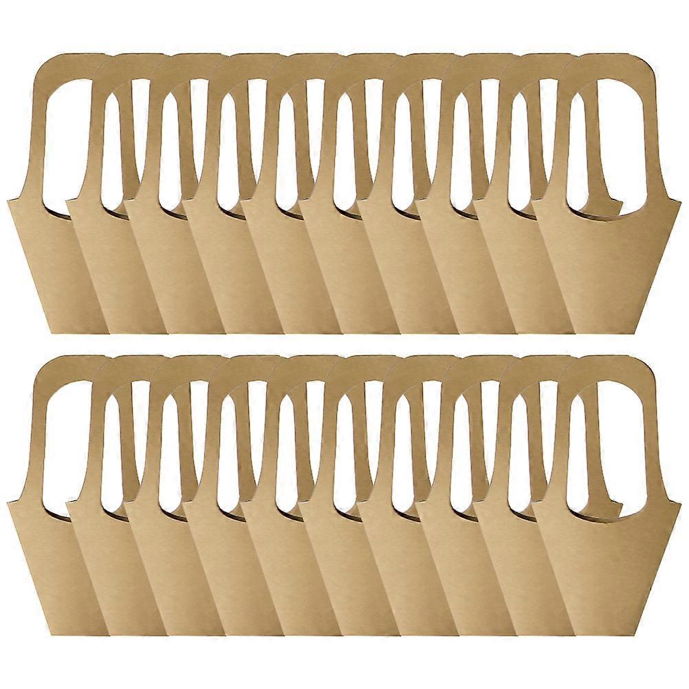 20 Stück Geschenkpapier-tragetaschen Für Blumensträuße, Leere Blumenstraußkartons, Verpackungsbeutel Für Blumensträuße-35x19cm