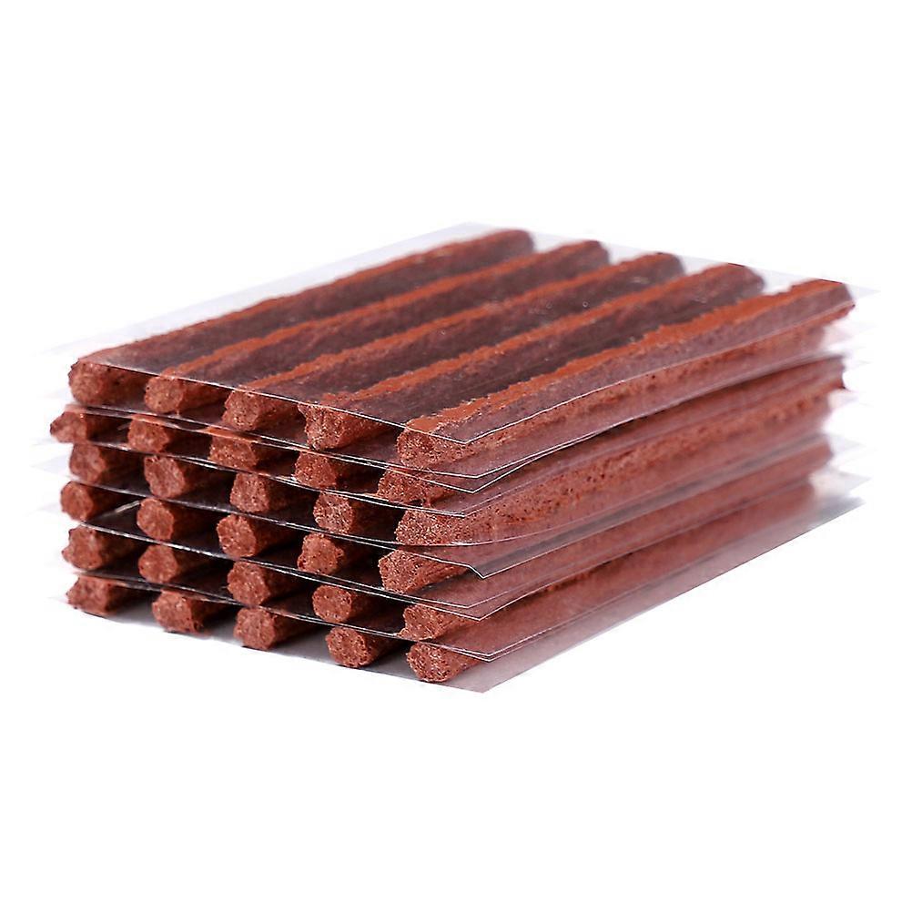 100 Stück Reifenreparatur-gummistreifen, Reifenreparatur-stopfen, Reifenreparatur-werkzeugset-10x0.6cm