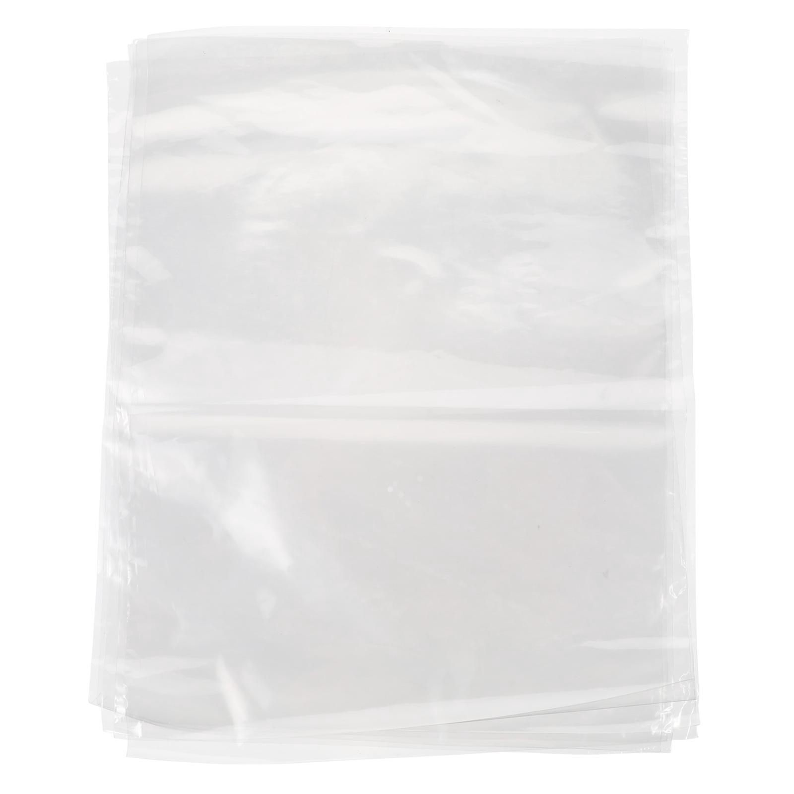 200 Stück Transparente Schrumpfbeutel, Geruchsneutrale Schrumpffolienbeutel-25x19cm-transparent