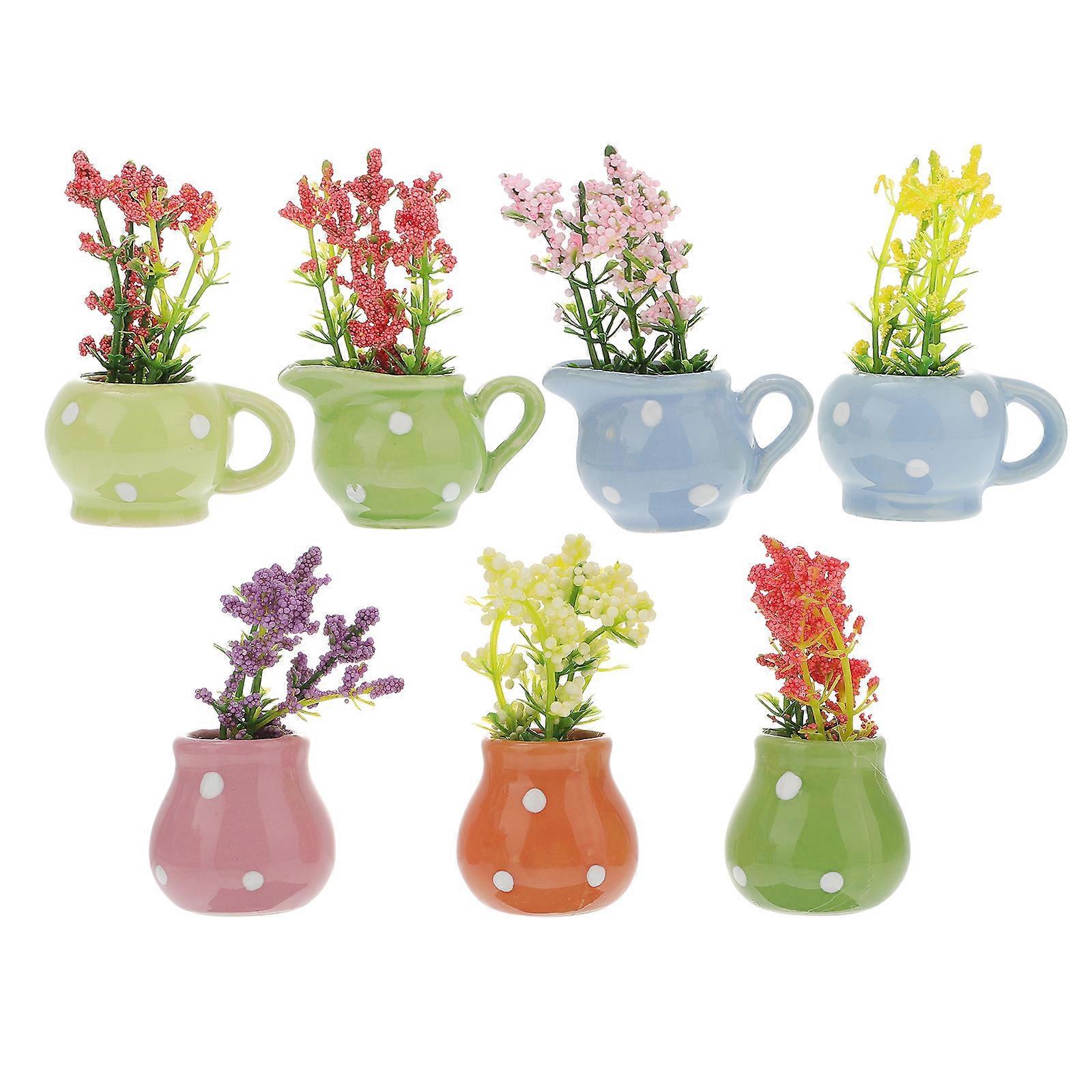 7-teiliges Set Blumenmagnete, Küchenmagnete Für Kühlschrankdekoration-7.5x3.5x3.5cm