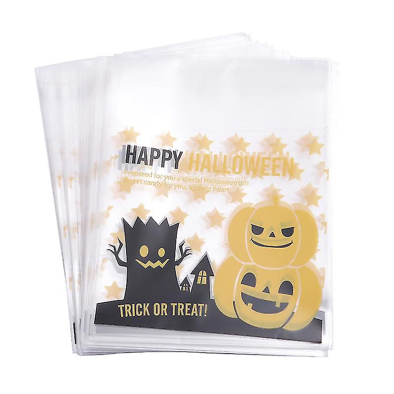 100 Stück Plastiktüten Für Süßigkeiten Zur Halloween-dekoration