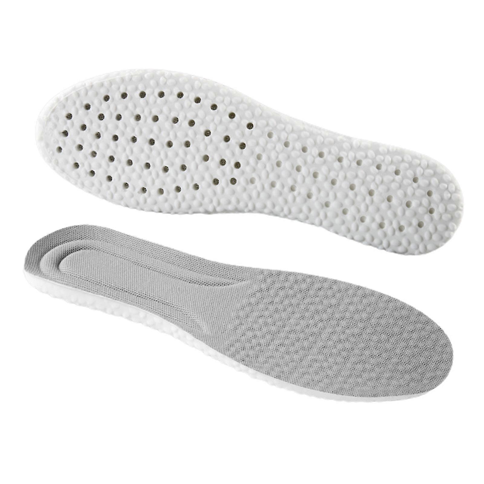Paar Weiche, Stoßdämpfende Laufsohlen-26.5cm-27cm-grey
