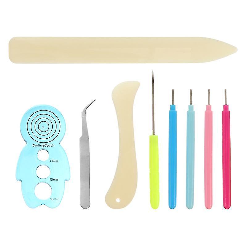 9-teiliges Papierquilling-set