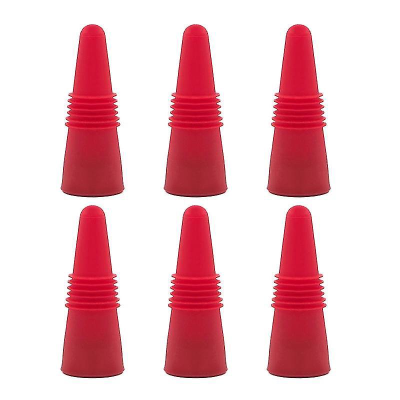 6 Wiederverwendbare Weinverschlusskappen