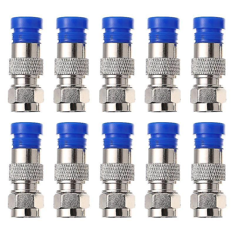 10 Stück F-stecker