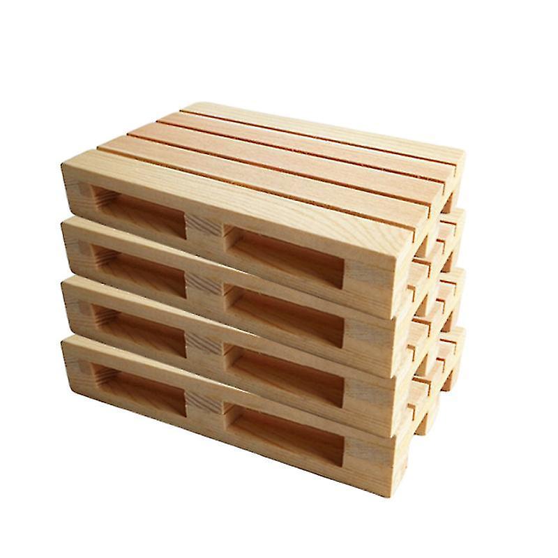 4-teilige Korkmatte