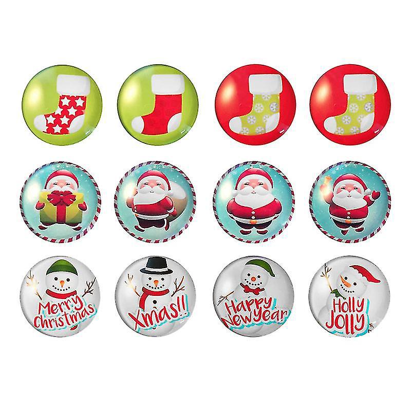 12 Weihnachtsmagnete Für Den Kühlschrank