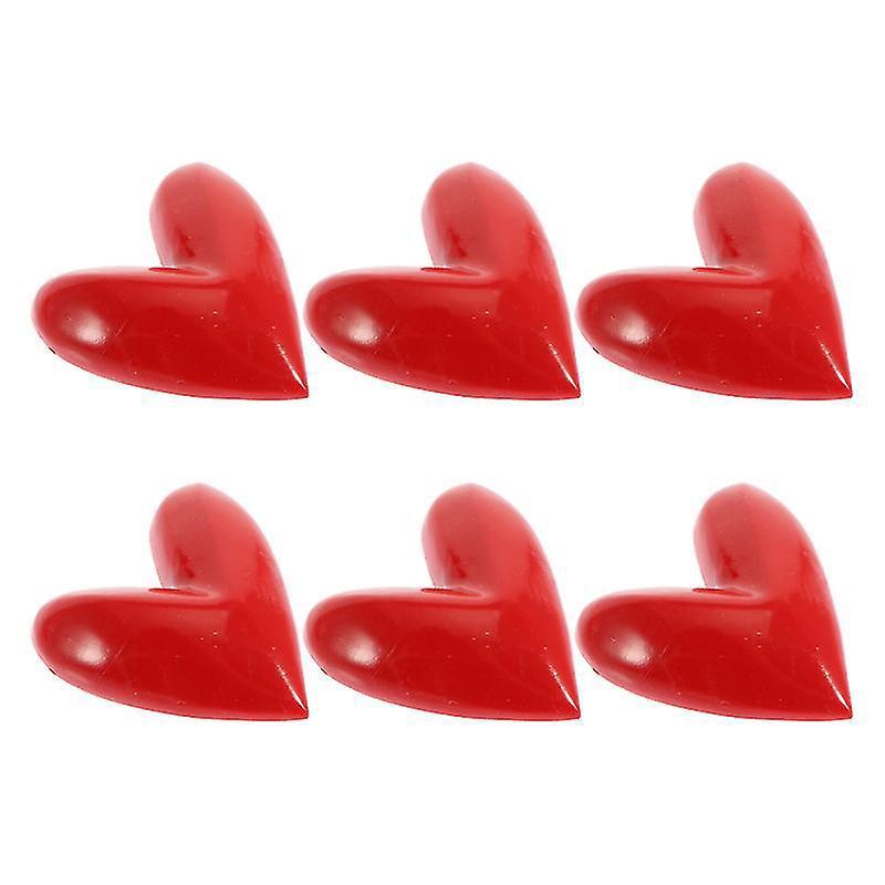 6 Stück Herzförmige Kühlschrankmagnete