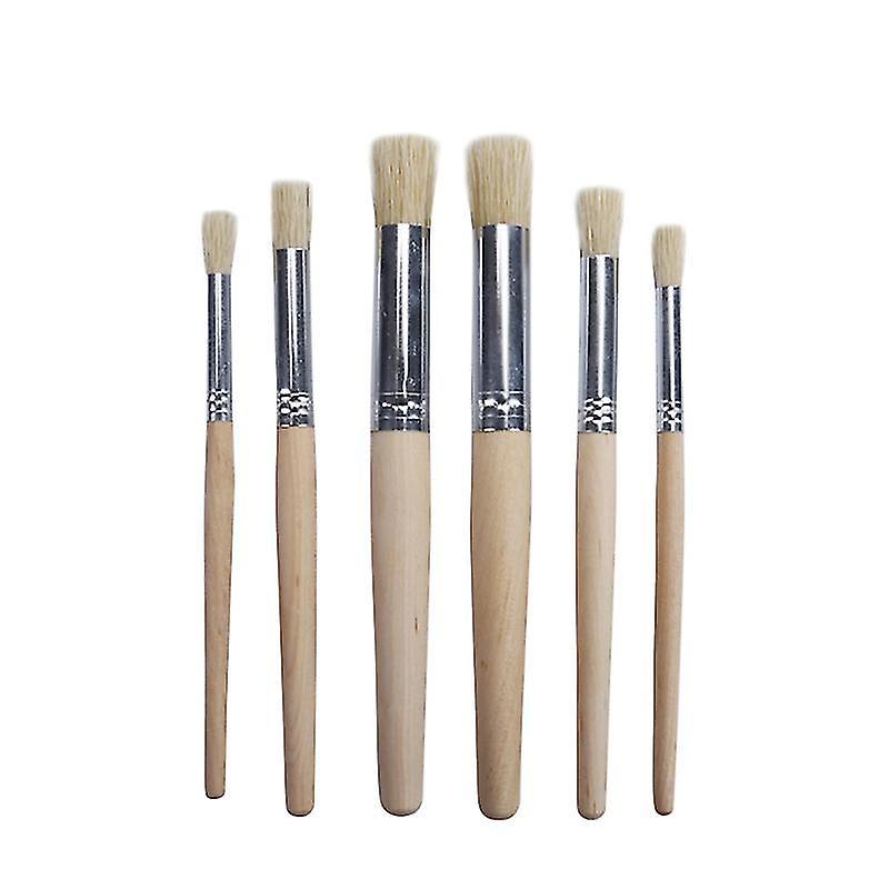 6-teiliges Nylon-pinselset