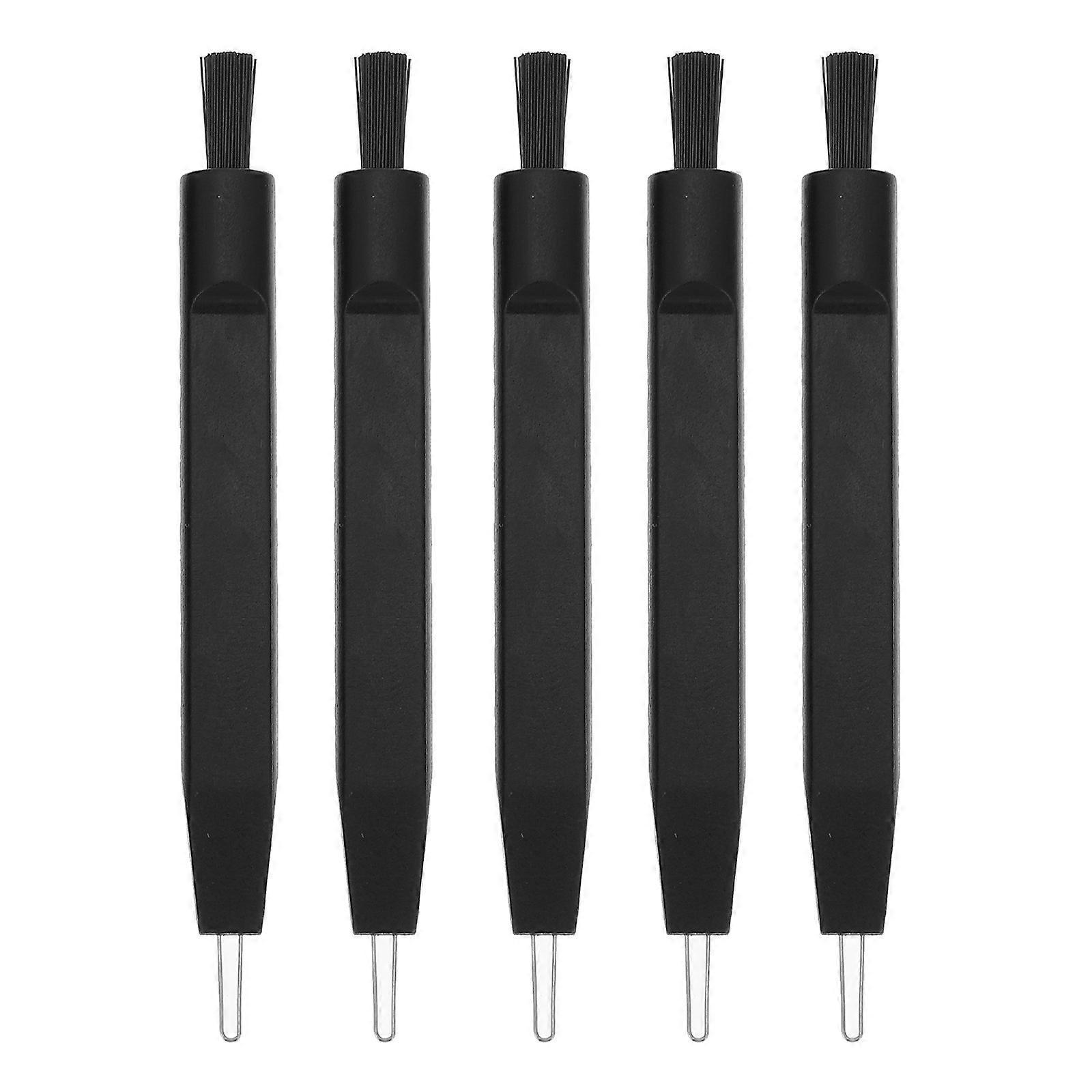 5-teiliges Set Hörgeräte-reinigungsbürsten, Hörverstärkerreiniger, U-haken-reinigungswerkzeuge-7x1x0.5cm