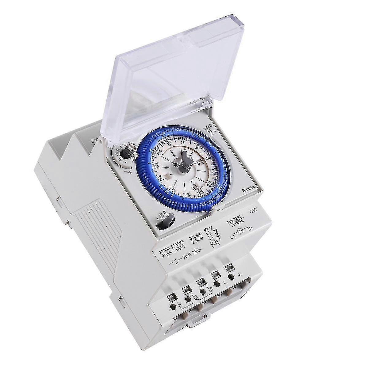 Mechanischer Zeitschalter Sul181d 96 Ein/aus Pro Tag Zeiteinstellbereich 15 Minuten Timer Mechanischer 24-stunden-timer