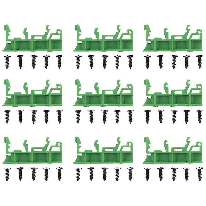10er-set Din-schienen-montageadapter