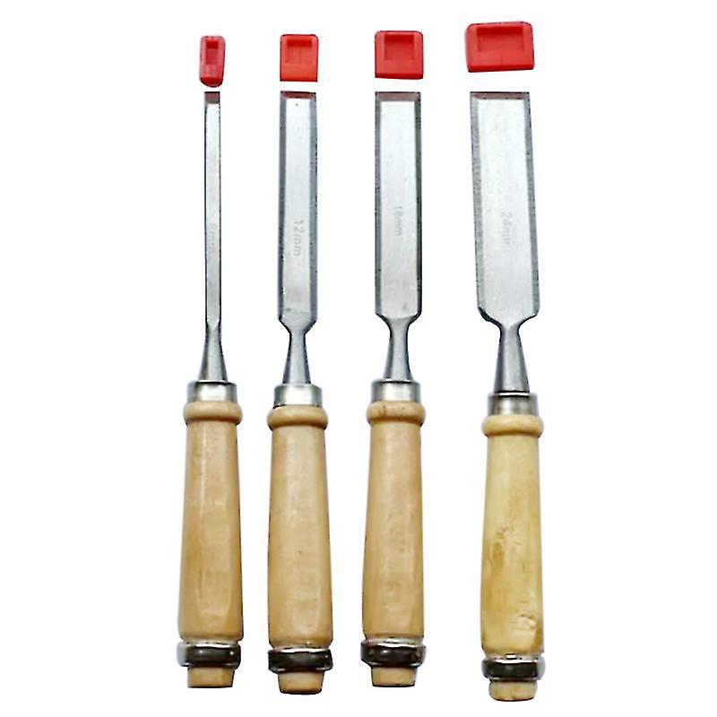 4-teiliges Holzschnitzwerkzeug