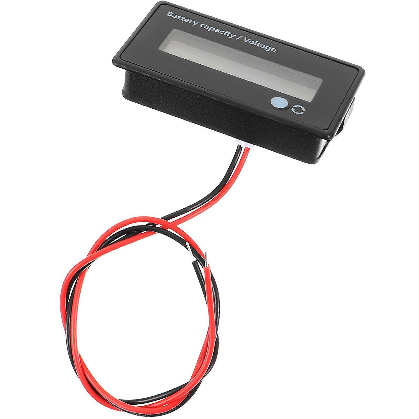 12v/24v/36v/48v Blei-säure-batterie- Und Lithium-batterie-kapazitätstester Spannungsmesser Lcd-monitor (blau)-blue