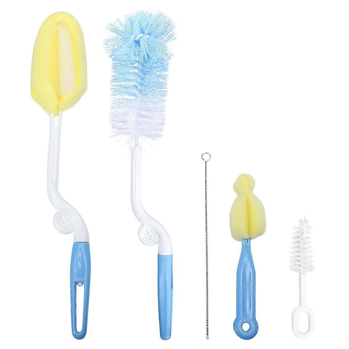 Stück Robuste Flaschenreinigungsbürsten Mit Praktischem Langem Griff-31x5cm-blue